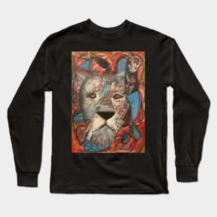 Lion and the Kitty Long Sleeve T-Shirt